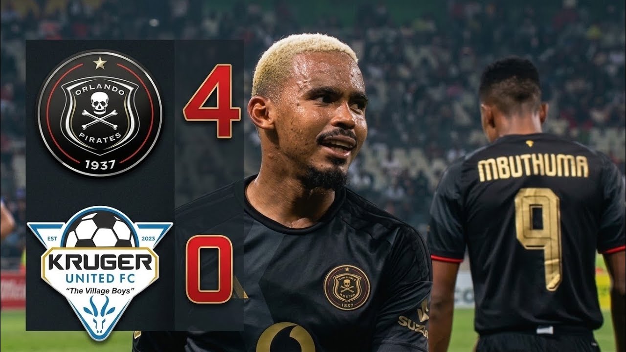Orlando Pirates vs Kruger United | Highlights and Goals | Betway Premiership