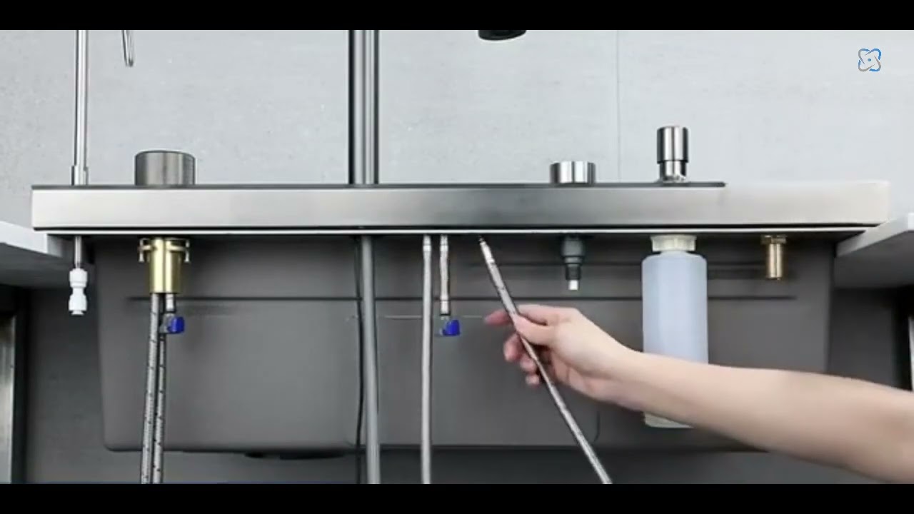 Installation Facile de l'Évier Multifonction Premium Smart Wave - Transformez Votre Cuisine!