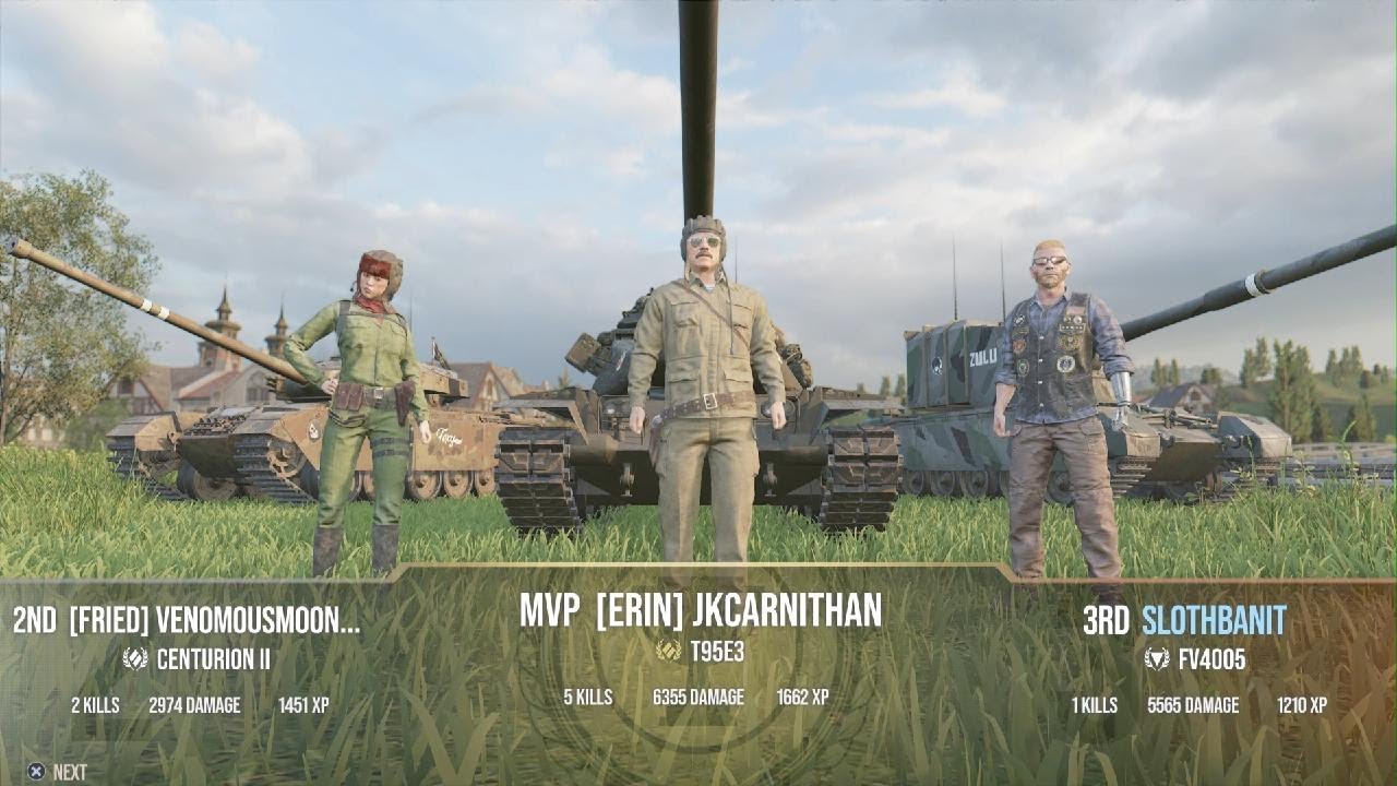 World of Tanks-MVP T95E3