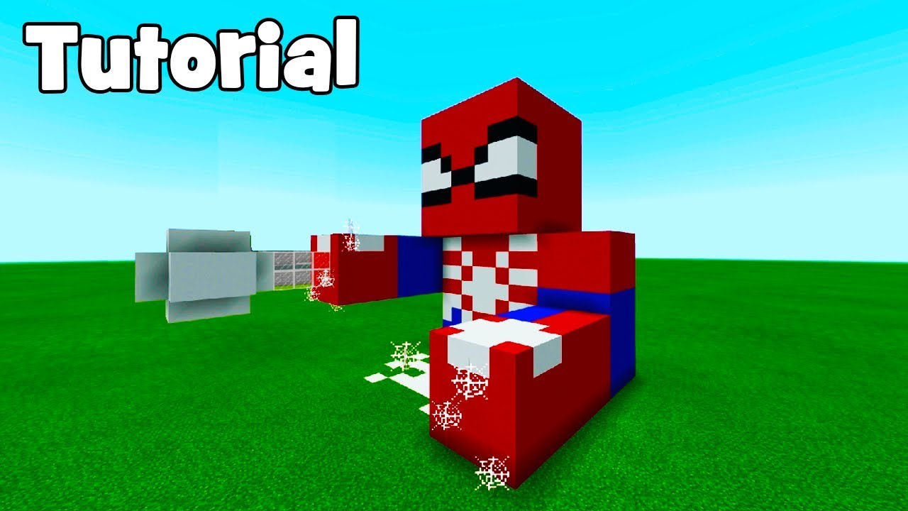 Minecraft Tutorial: How To Make A Spiderman Survival House