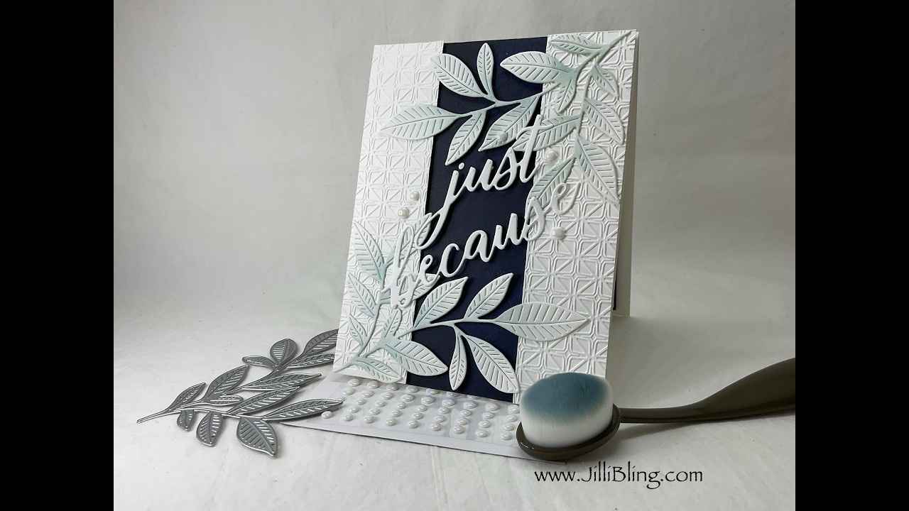 Nature’s Symphony Avid Stampers - Secret Sea and White Card - 1 of 3
