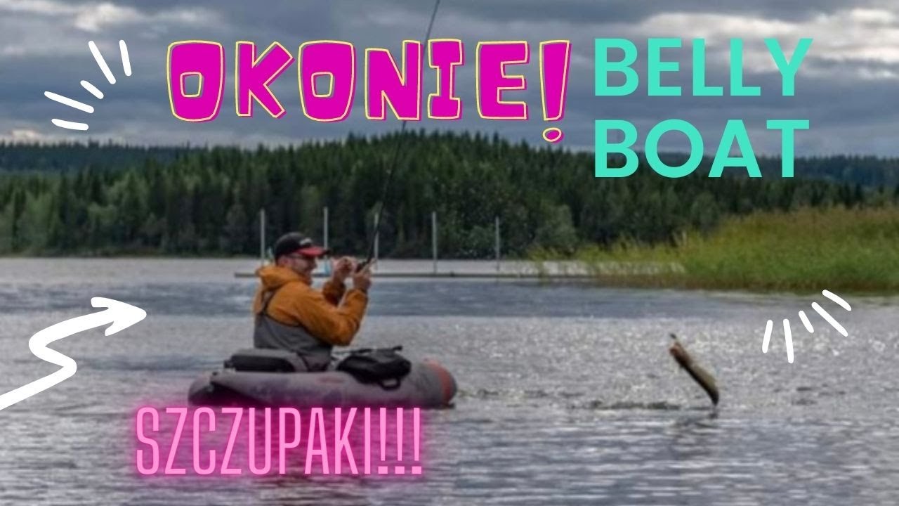 Belly Boat / pływadełko - okonie i szczupaki na casting #bellyboat #okonie