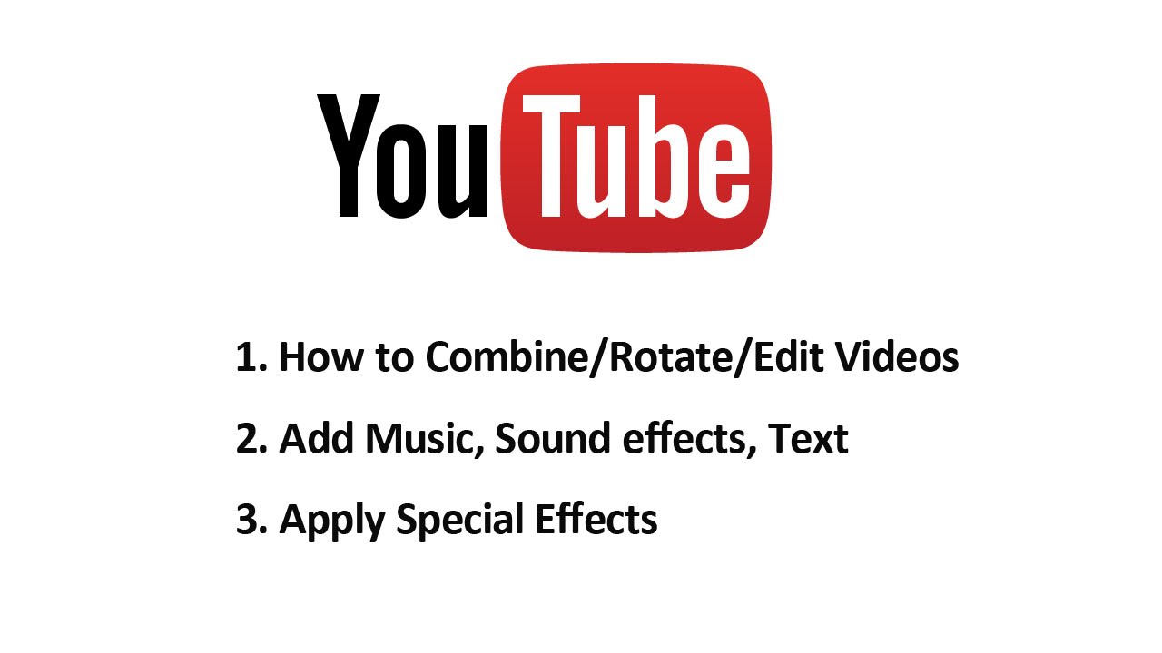 Как использовать YouTube Video Editor Tutorial 2017