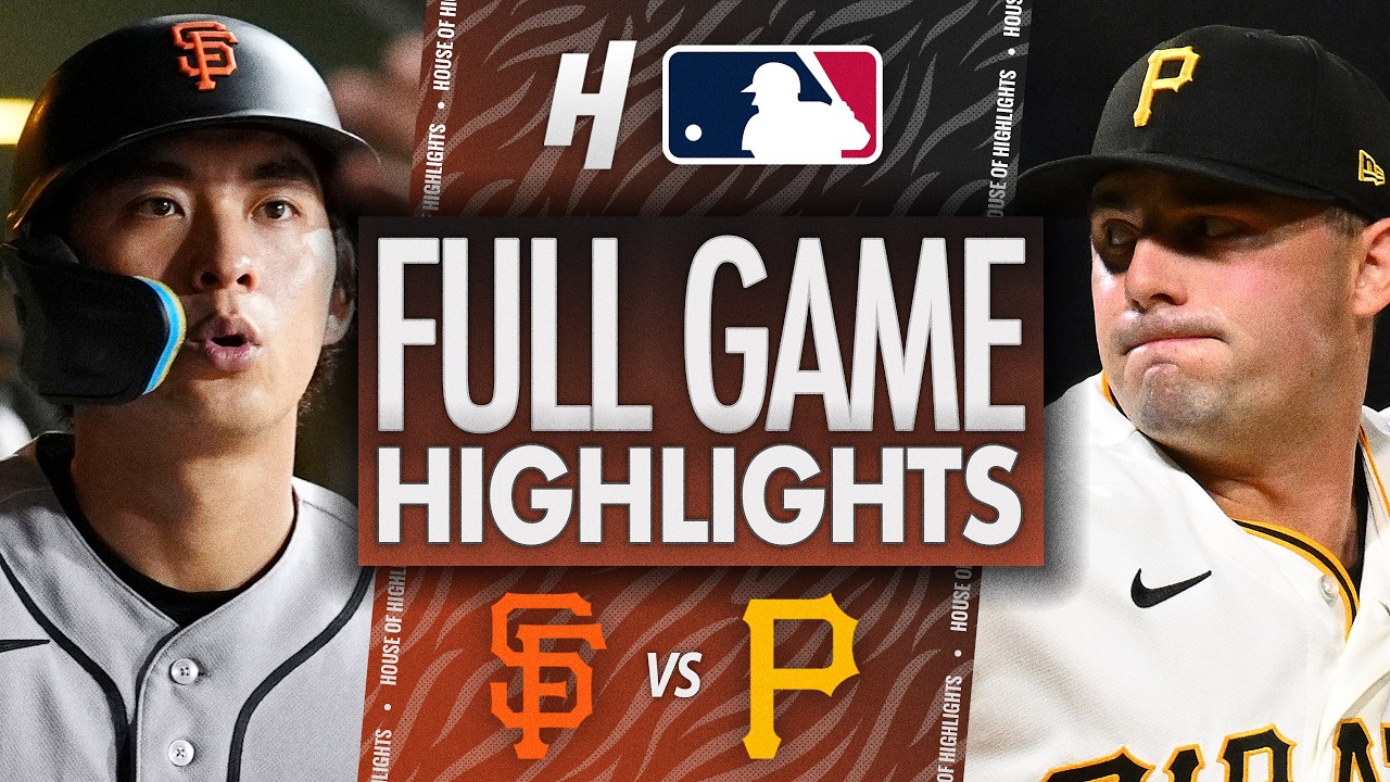 San Francisco Giants против Pittsburgh Pirates &mdash; ЛУЧШИЕ МОМЕНТЫ МАТЧА 🔥 Сезон MLB от 2 сентября 2...