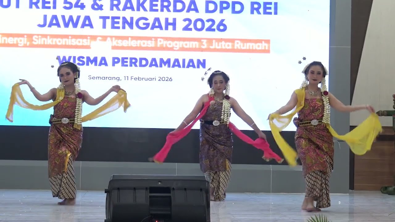 TARI GAMBYONG PARIANOM by Nanies & Sanggar Kirana Sekar Kencana - RAKERDA REI Jateng 2026