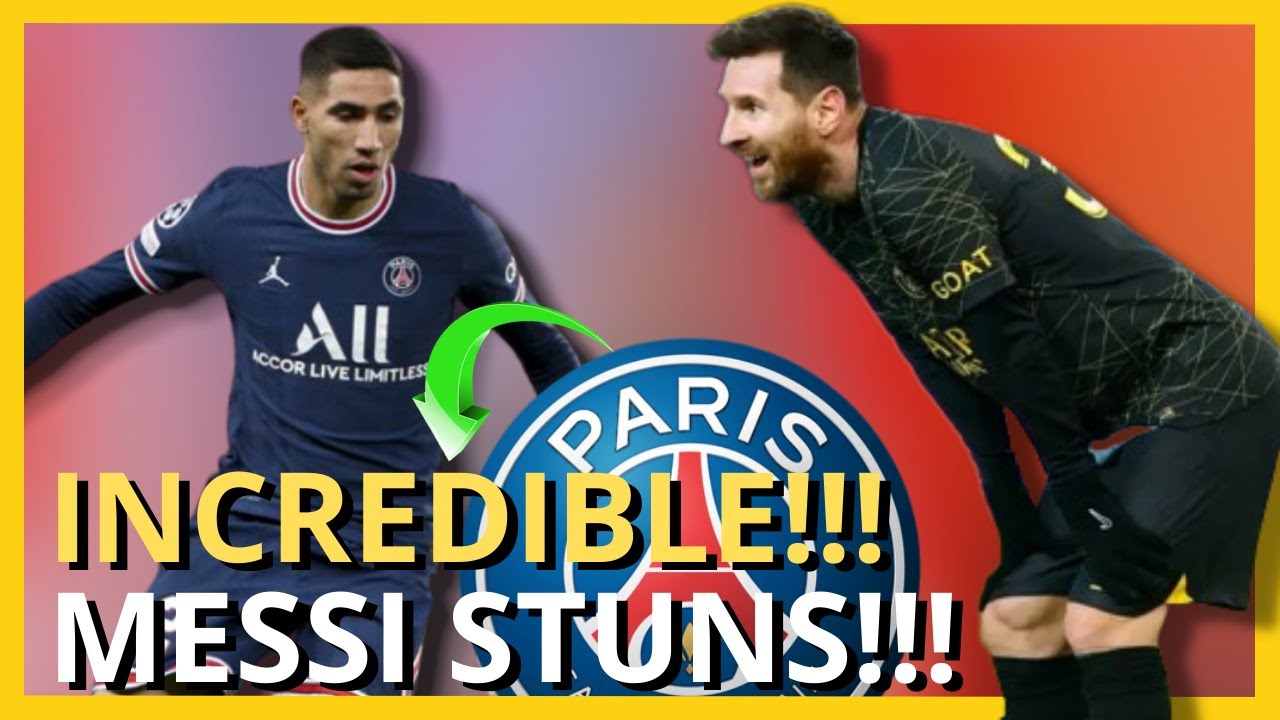 EXCLUSIVE!!! IT SEEMED ALL WAS LOST FOR PSG, BUT THEN MESSI DID SOMETHING!!!