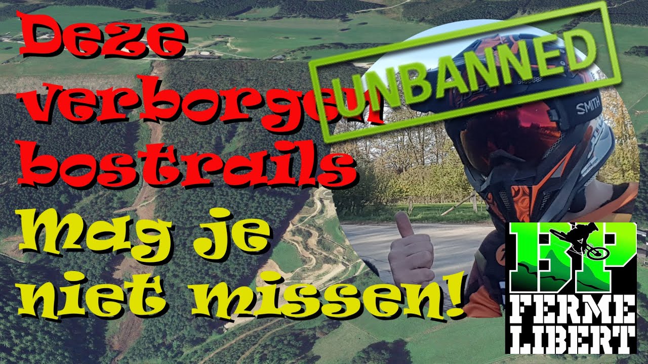 🇧🇪 Bikepark Ferme Liberts verboden video: deze verborgen bostrails mag je niet missen!