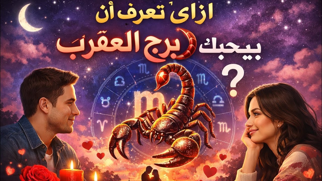 ازاي تعرف أن برج العقرب بيحبك ❤️ ومعجب بيك 😚