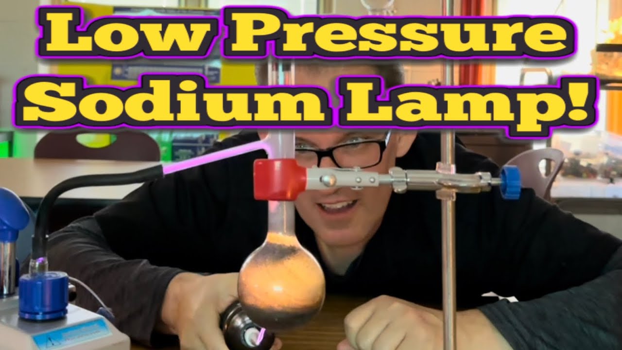 Create a Low Pressure Sodium Vapor Lamp in RamZland!⚗️ #STEM #STEMEducation #RamZland