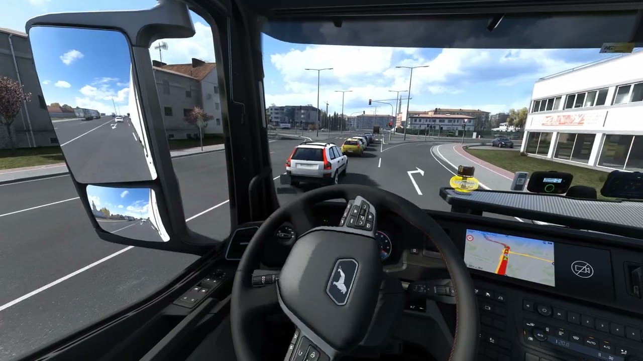 ETS2 Realistic Drive Man TGX 580   |ReShade & Beam Eye Tracker| #ets2 #eurotrucksimulator2 #ets2mods