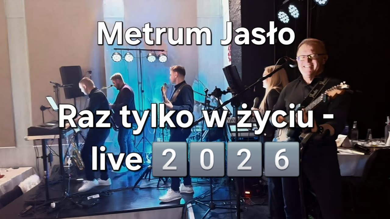 Metrum Jasło - Raz tylko w życiu - live 2️⃣0️⃣2️⃣6️⃣ ❗️