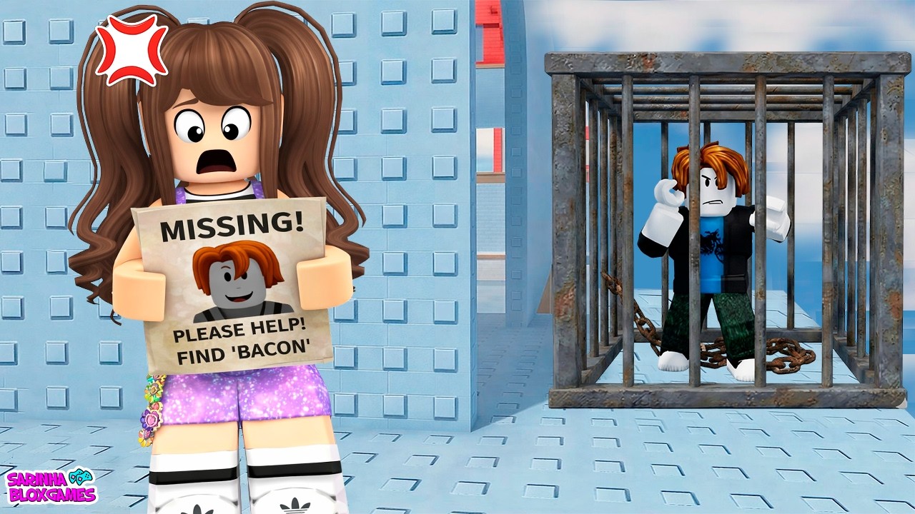 OS BACONS SE PERDERAM NESSA TORRE!! EU VOU ENCONTRAR TODOS - ROBLOX