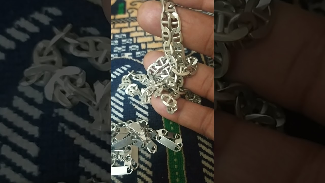 فضه ايطالي  925 وفضة مخشوشه شوف الفرق