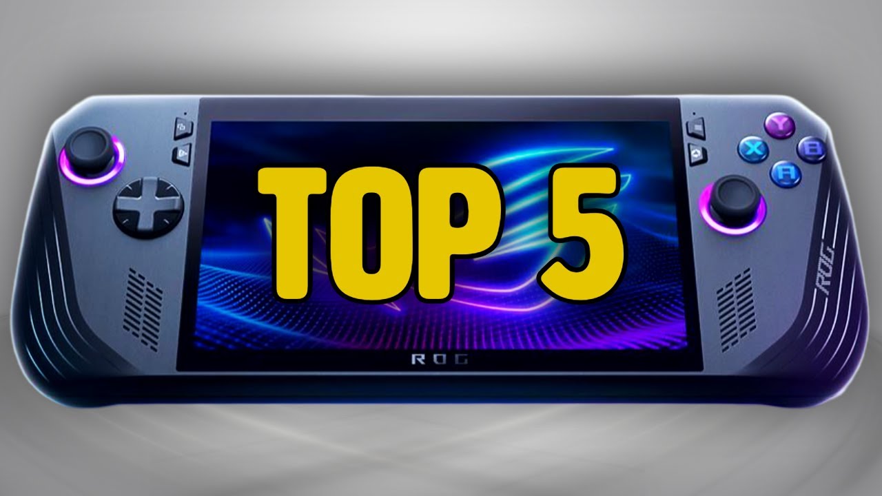 LAS 5 MEJORES CONSOLAS PORTÁTILES 2026 | GUÍA ACTUALIZADA