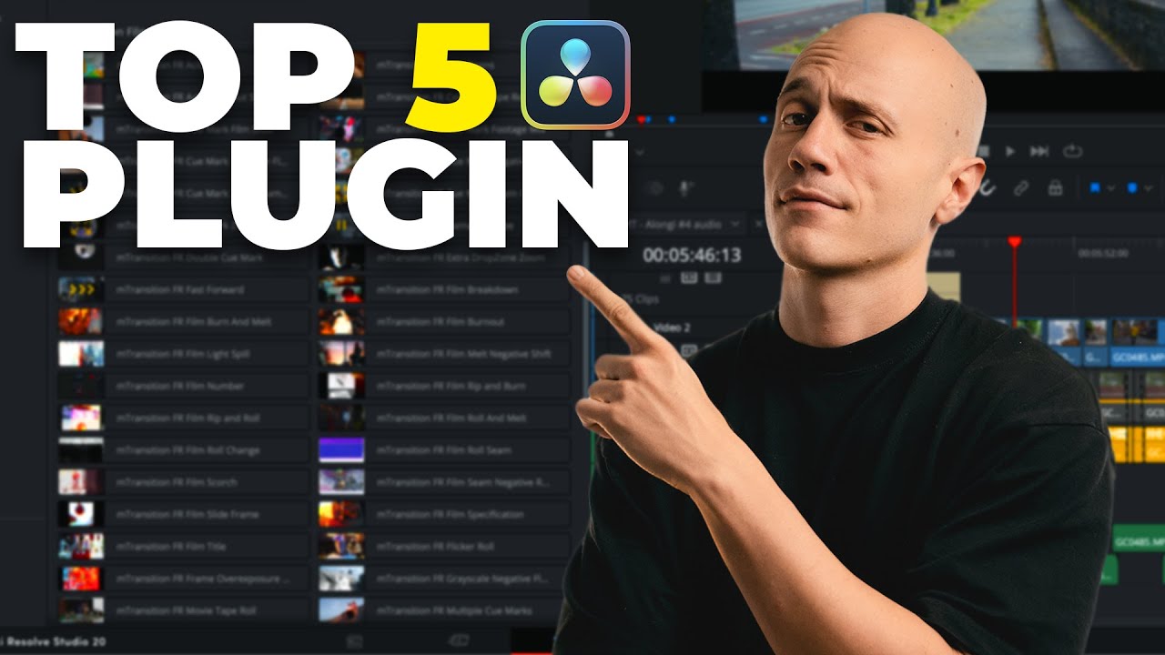 I 5 MIGLIORI PLUG IN per Davinci Resolve