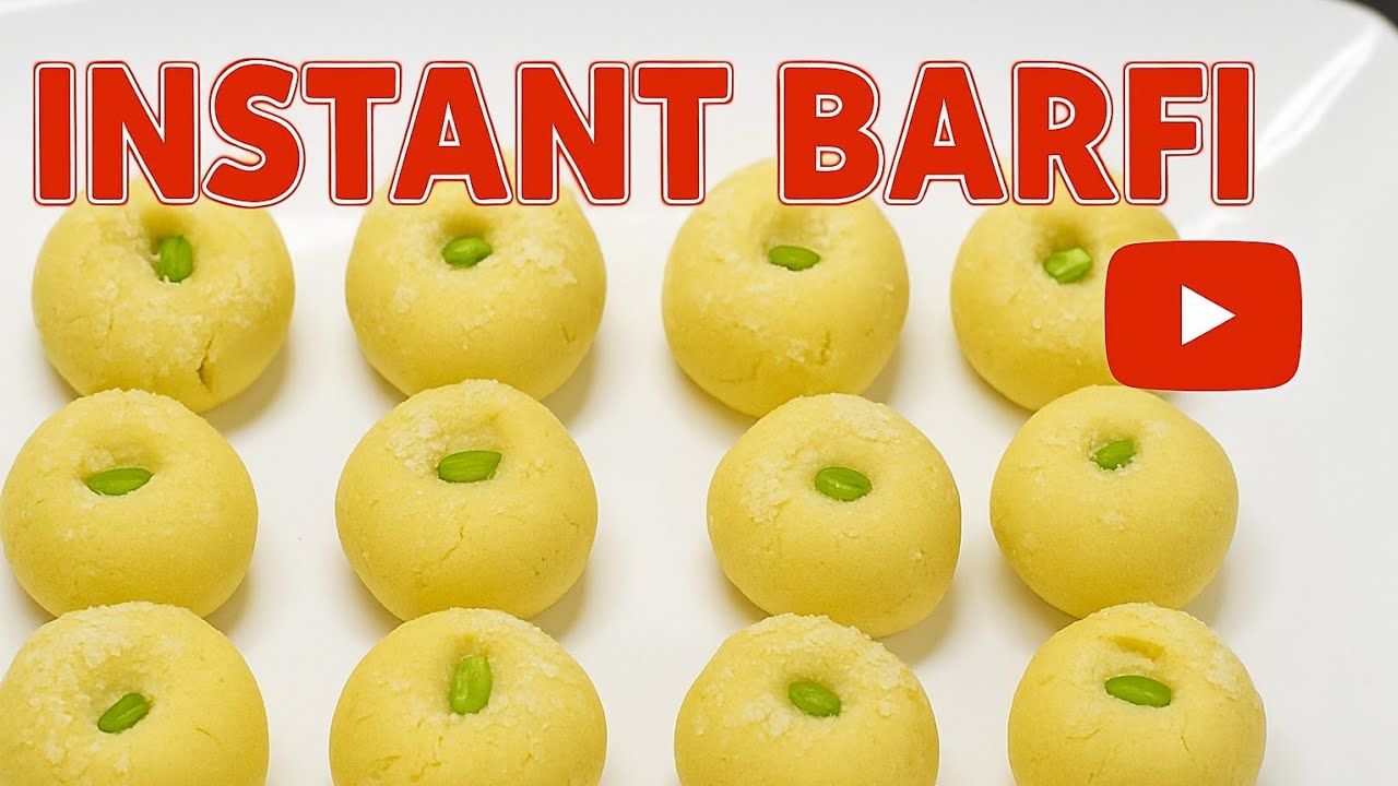 Milk Powder Barfi Recipe By Saimi's Kitchen | Easy & Quick Homemade Barfi 