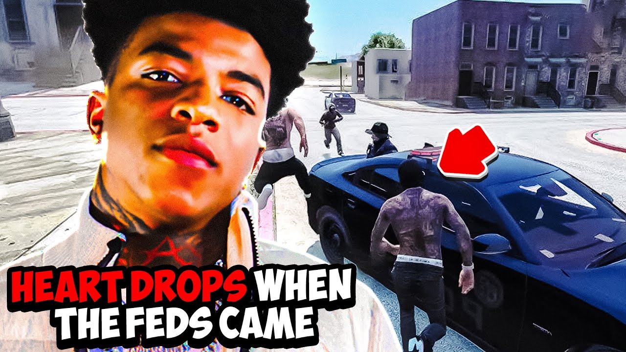 Yungeen Ace Heart Dropped When He Seen The Feds💔| GTA RP | Last Story RP |