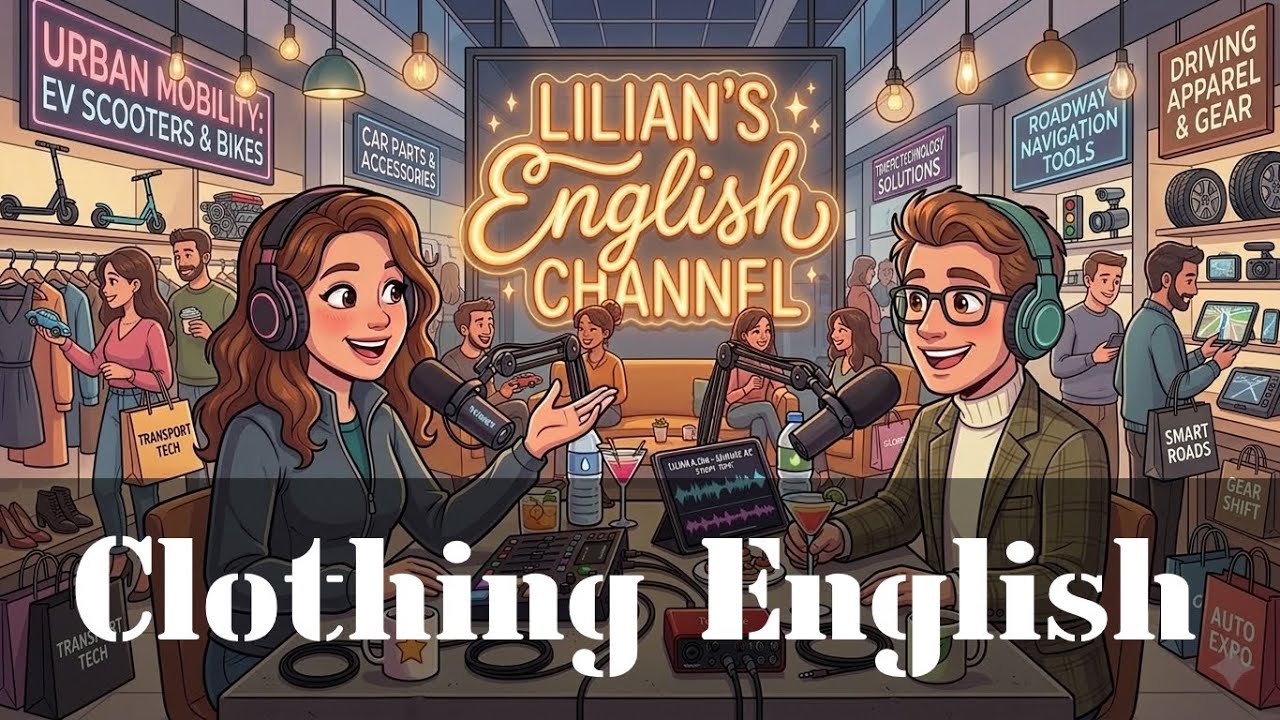Talking About Clothes | English Conversation Podcast 服の英会話