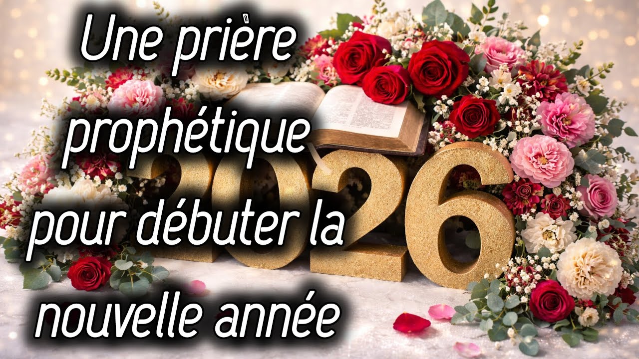 La prière que tout le monde doit faire pour bien commencer l'année 2026!