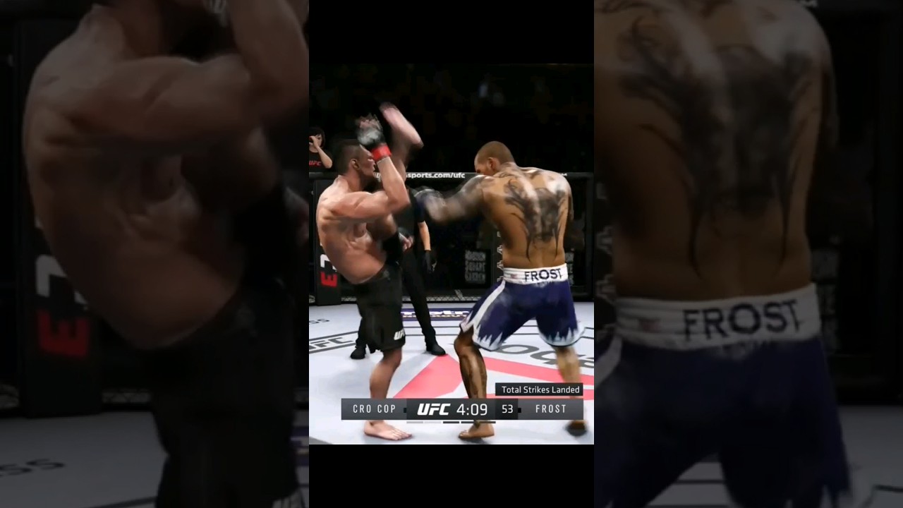 UFC 3 - A slugfest with Mirko Cro Cop🔥 #shorts