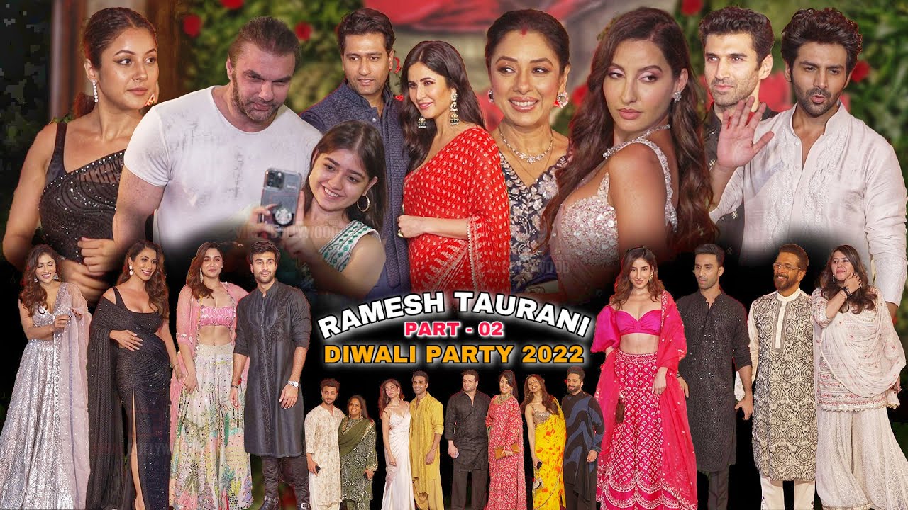 PART -02 FULL VIDEO | Ramesh Taurani GRAND DIWALI 2022 | Shehnaaz, Katrina, Vicky, Nora And More