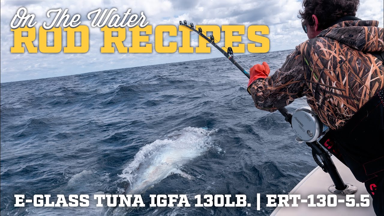 Building CUSTOM WICKED TUNA RODS for RASTA ROCKET | Mud Hole Offshore E-Glass Tuna Rod Recipes