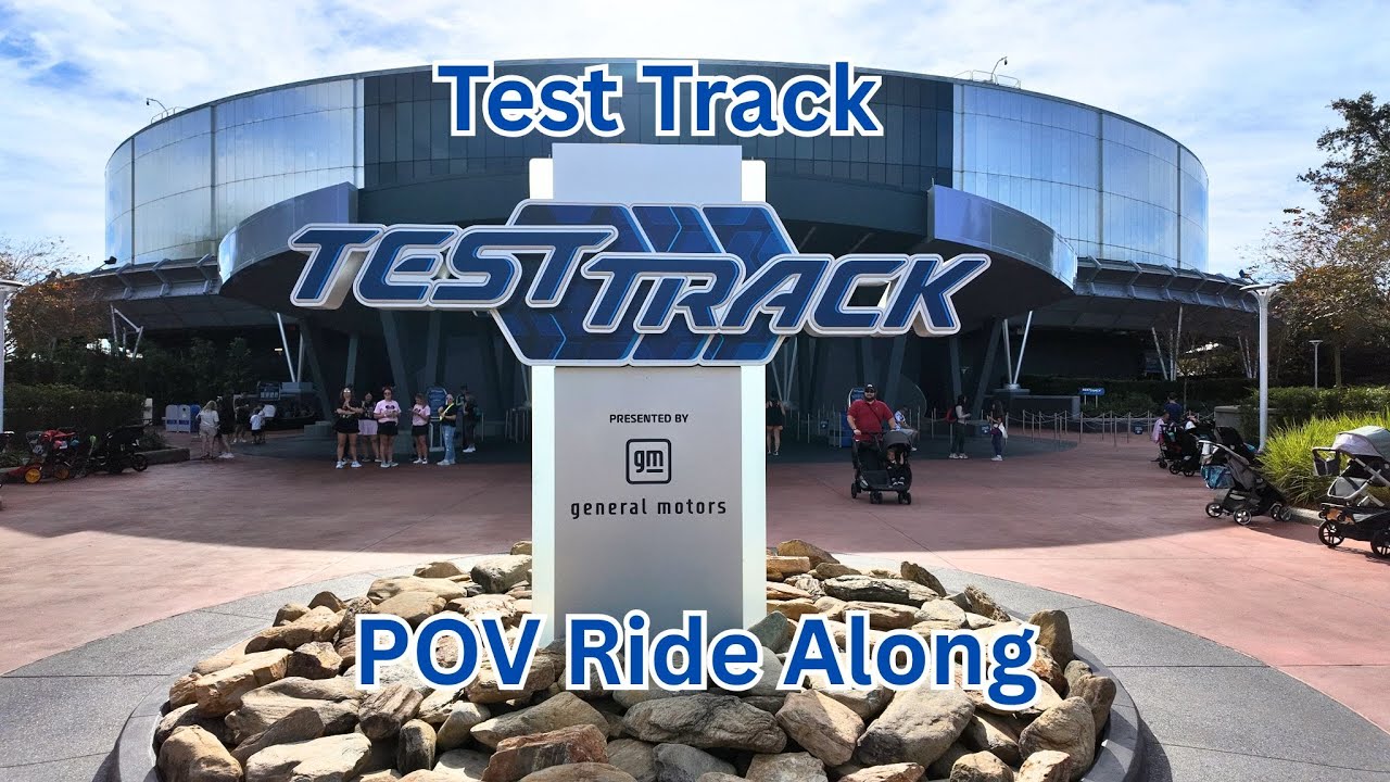Test Track | EPCOT | Full 4K POV Ride-Along
