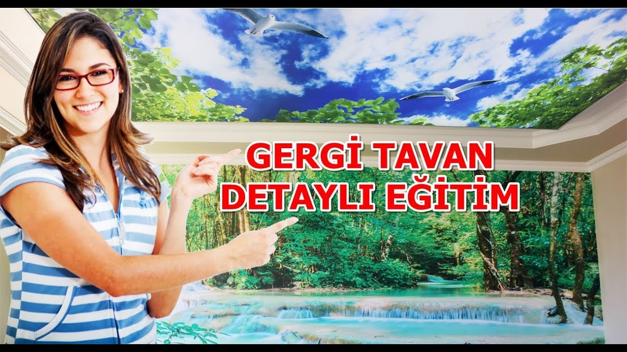 KENDİN YAP DEKORASYON FİKİRLERİ (Tavan Dekorasyonu Nasıl Yapılır?)