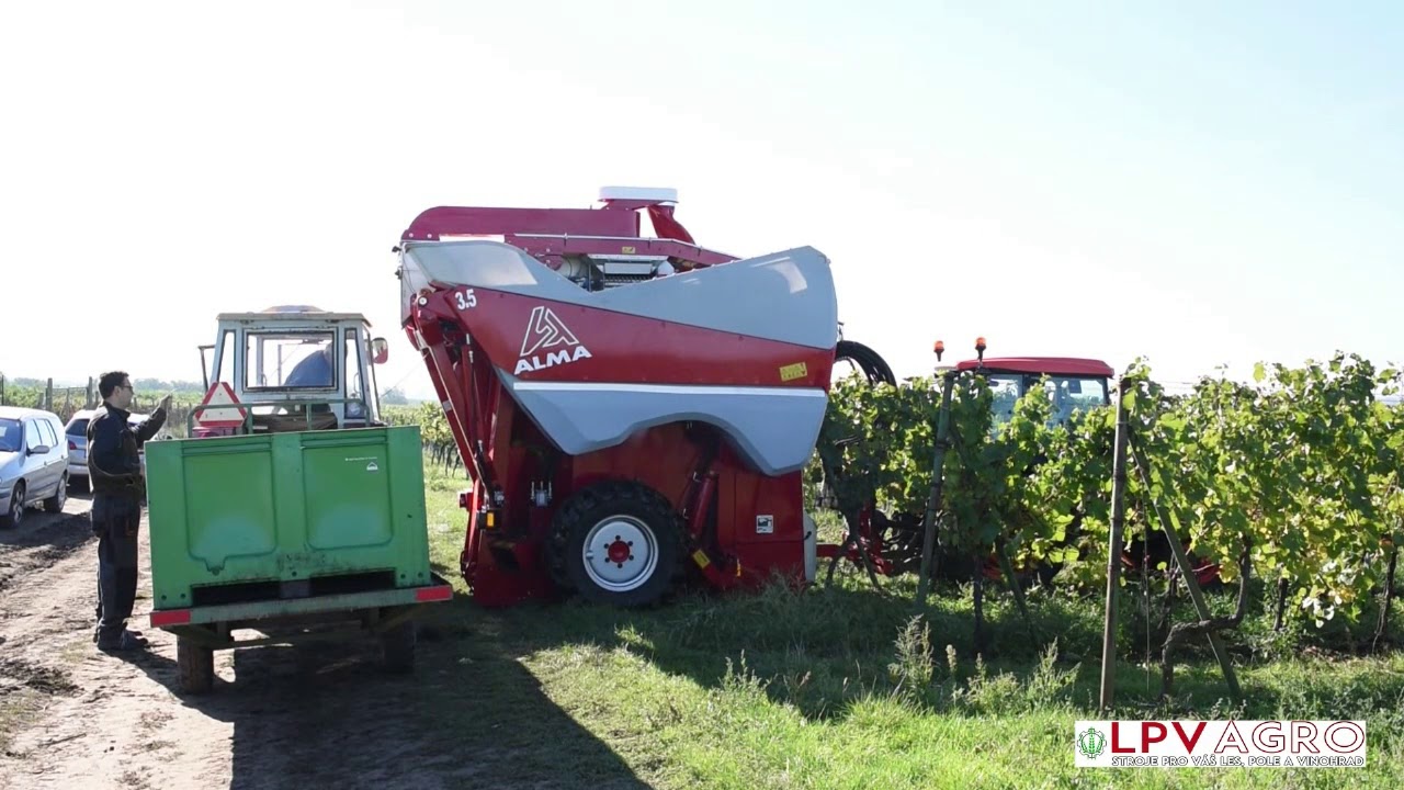 Kombajn na hrozny Alma Selecta 3 5 LPV agro