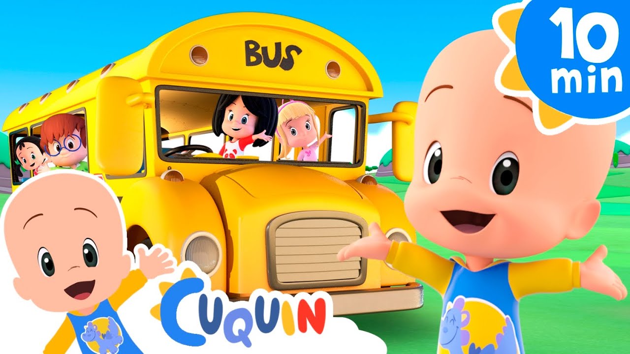 As rodas do ônibus pela cidade | Cante junto com Cuquín