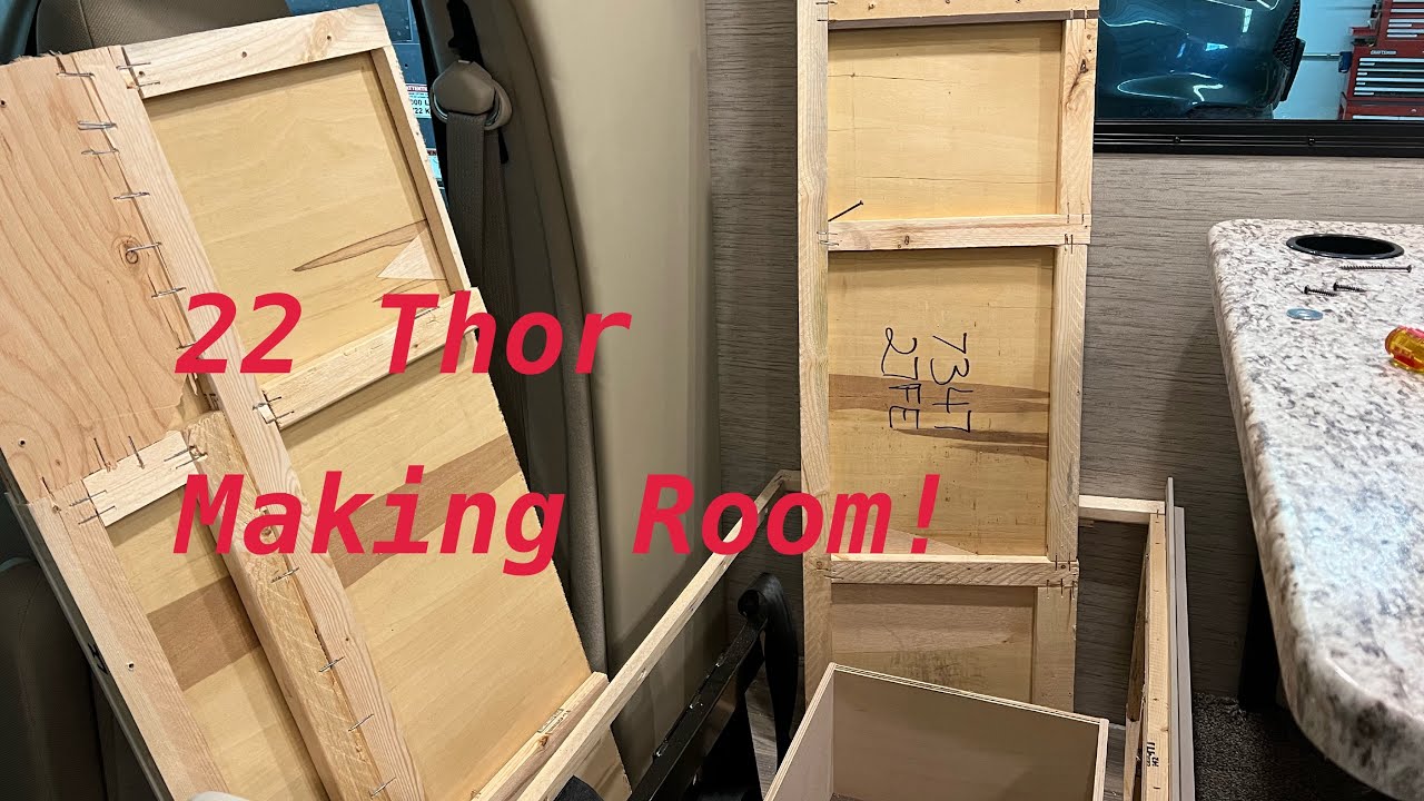 Modifications to recline and gain leg room in my 22 Thor Freedom Elite 27FE