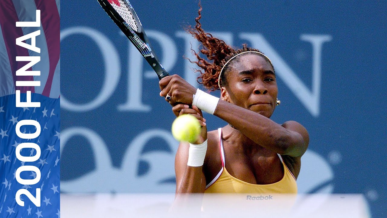 Venus Williams wins her first US Open title! | vs Lindsay Davenport | US Open 2000 Final