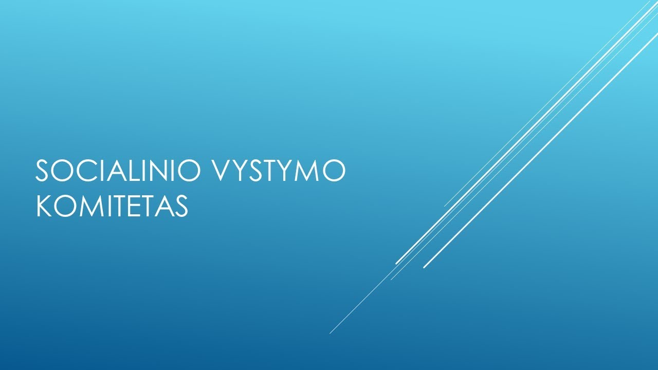 2026-03-03 Socialinio vystymo komiteto posėdis