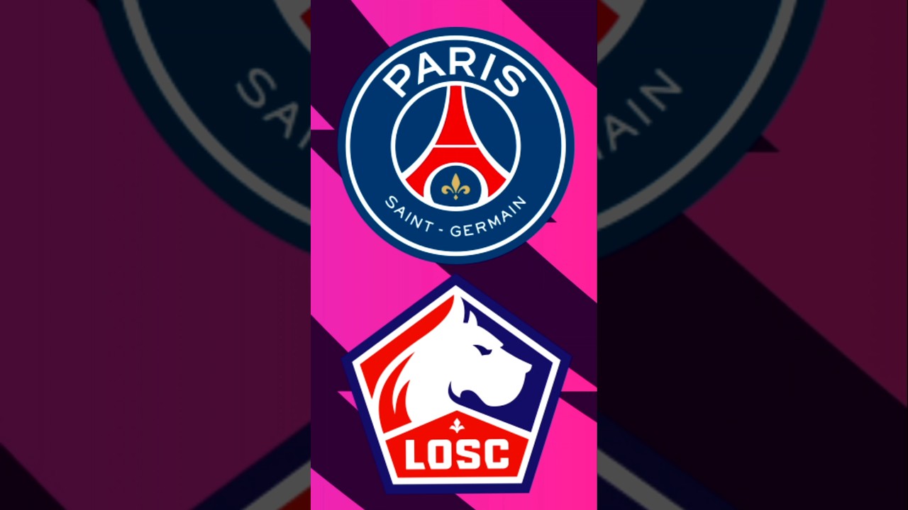 Paris Saint-Germain vs Lille Highlights & Goals ⚽ Ligue 1 Football Marble