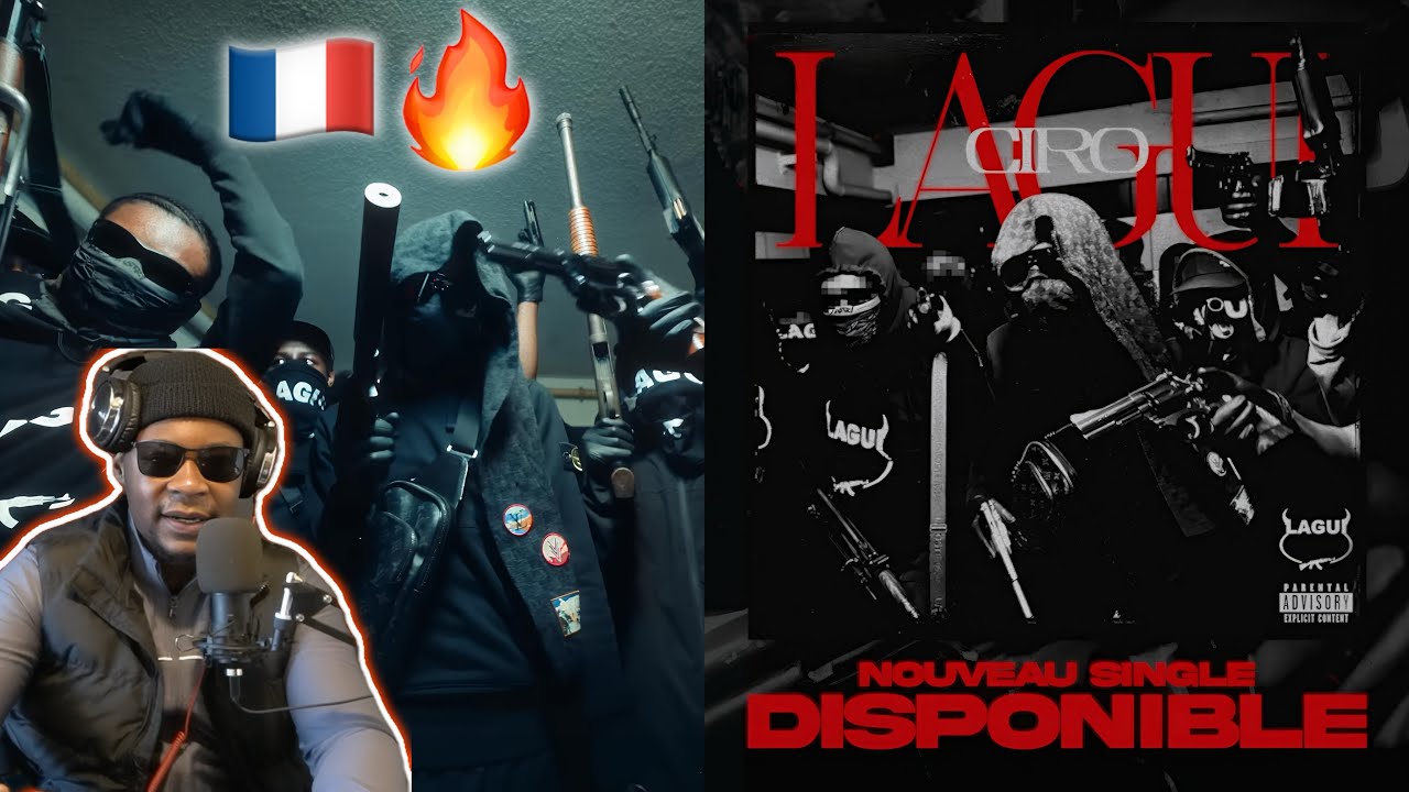 FRENCH RAP REACTION 🇫🇷| LAGUI - CIRO (CLIP OFFICIEL)🔥
