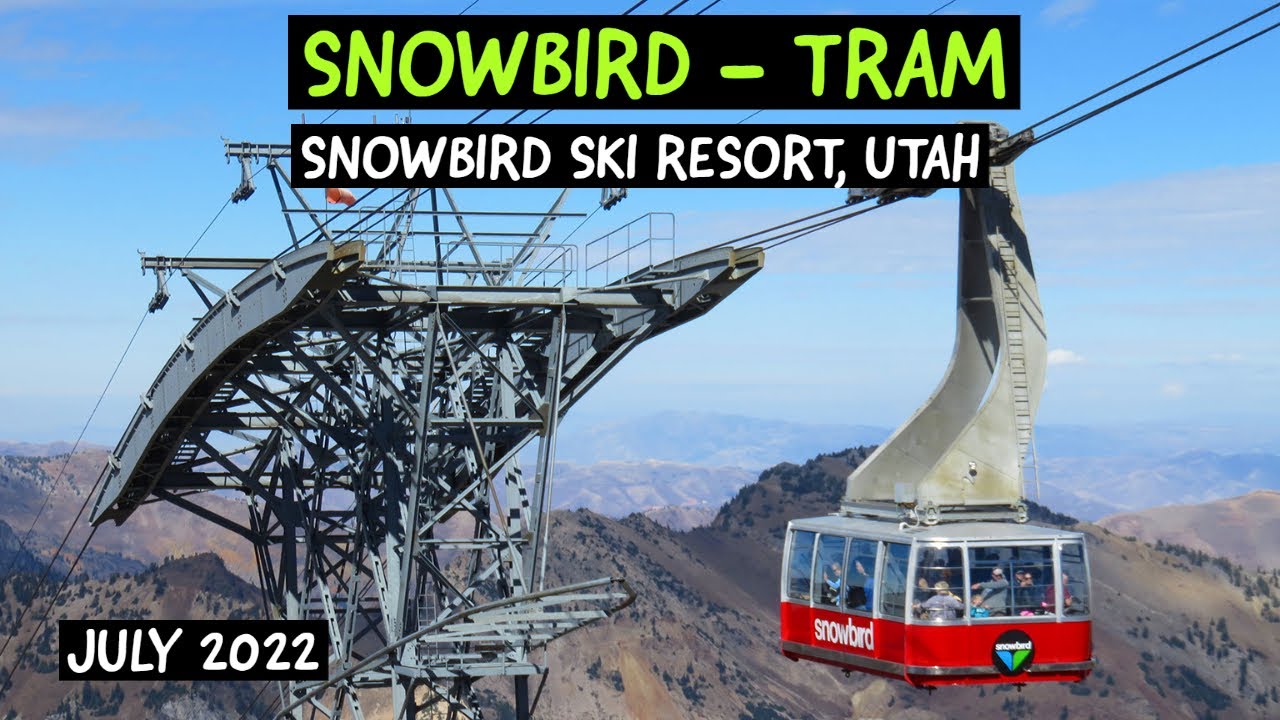 Snowbird Ski Resort (Utah) - Taking the Tram to the top!