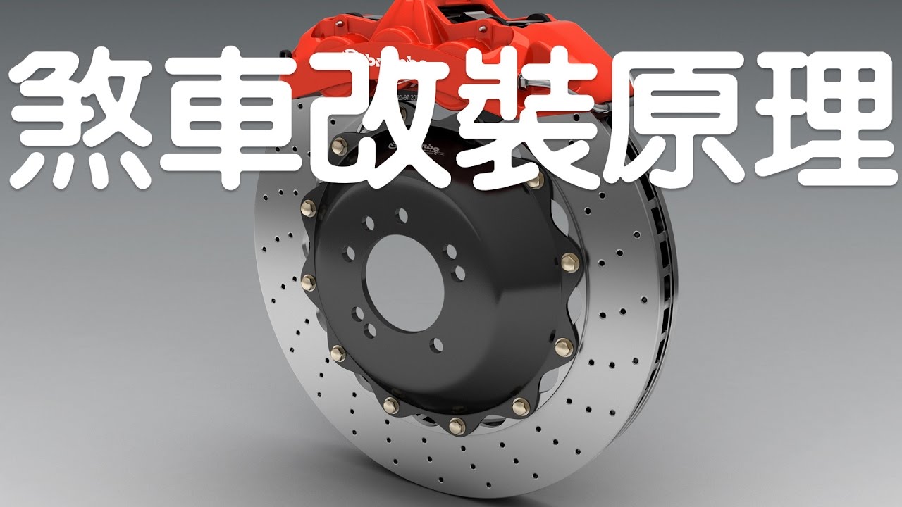 煞車系統原理：改裝提升制動力的方法