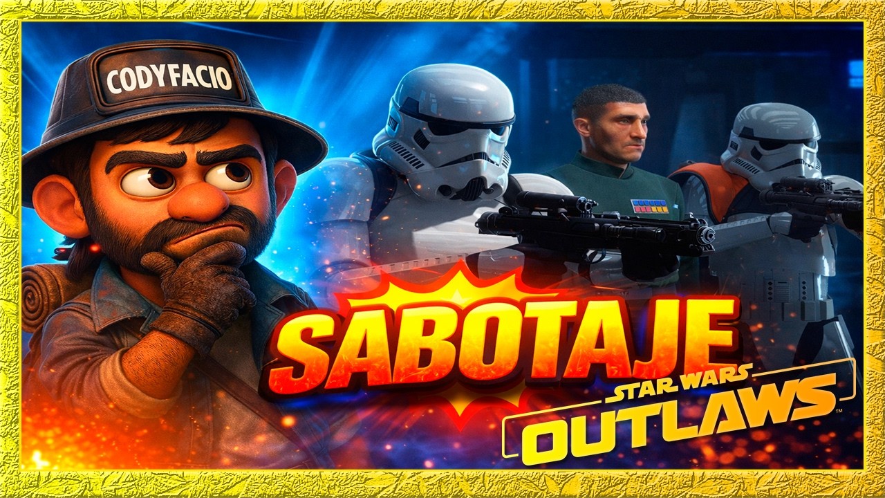 el sabotaje🎮| star wars outlaws gameplay español