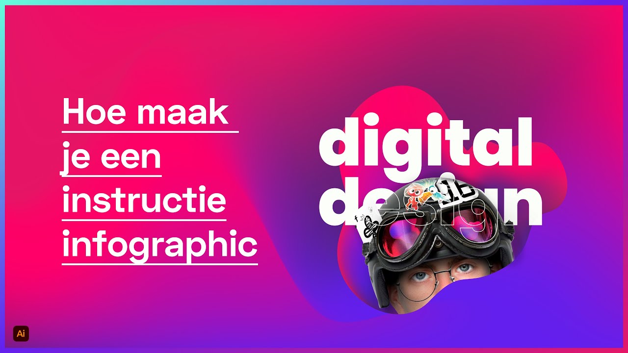 Hoe maak je een instructie infographic in illustrator