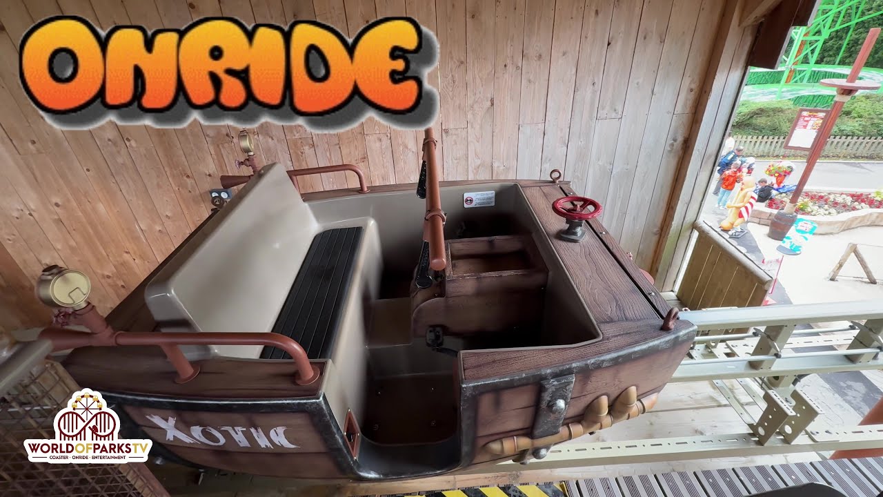 Le Xotic Onride | Monorail-Rundfahrt im Dennlys Parc – Tropisches Familienabenteuer (4K POV Video)