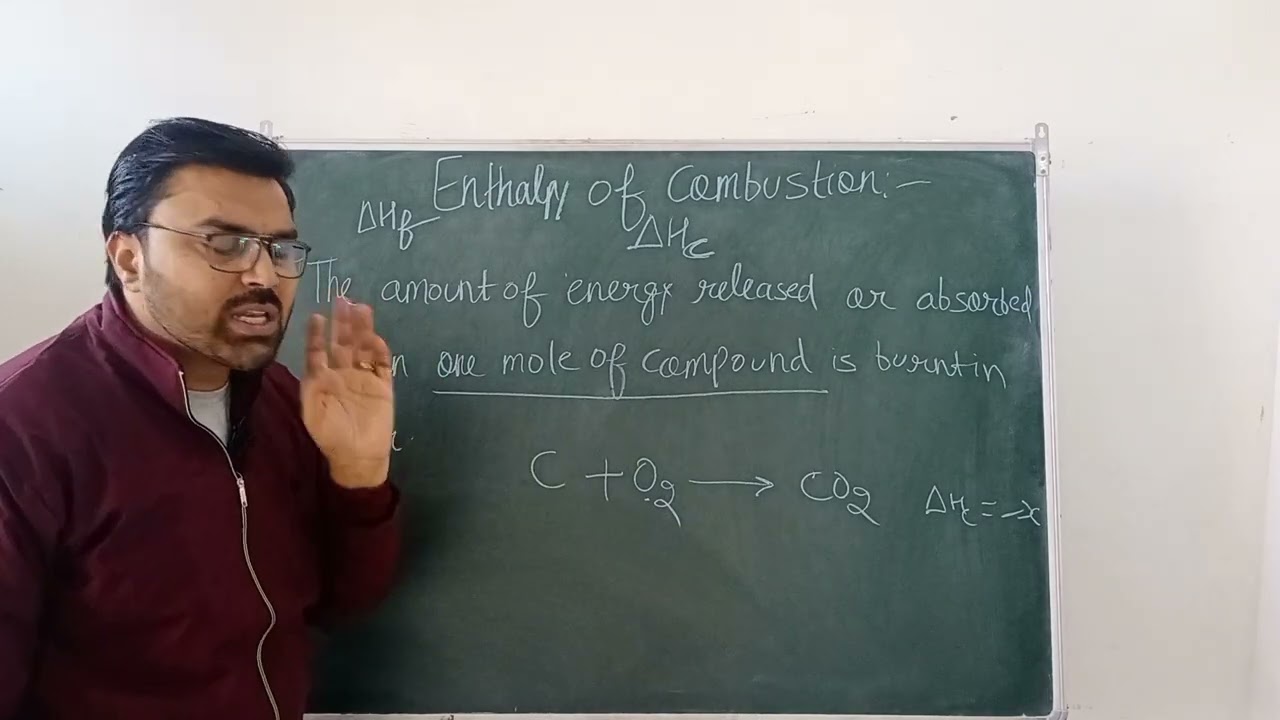 Enthalpy of Combustion | What is Enthalpy of combustion | how to calculate Enthalpy of Combustion