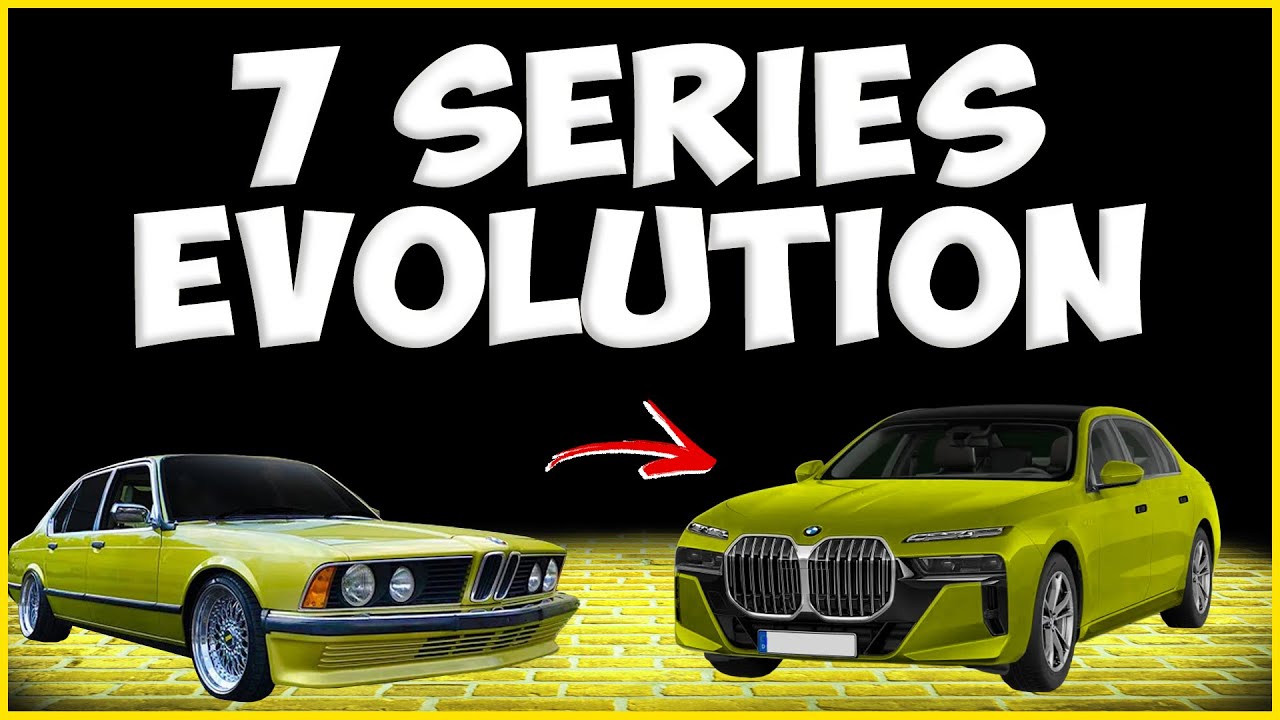 Evolution of BMW 7 Series (1977 - Present)