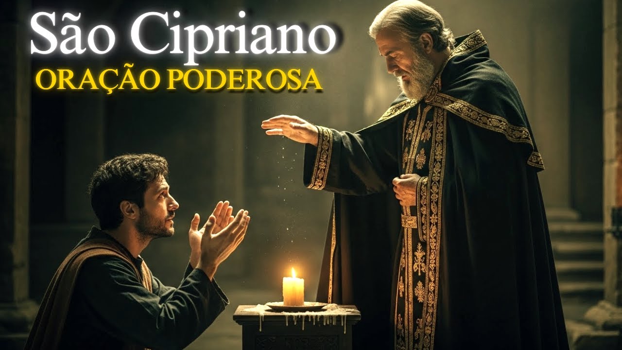 ESTA ORAÇÃO RARA DE SÃO CIPRIANO FOI REVELADA E PROMETE ABUNDÂNCIA PARA QUEM OUVIR COM FÉ!
