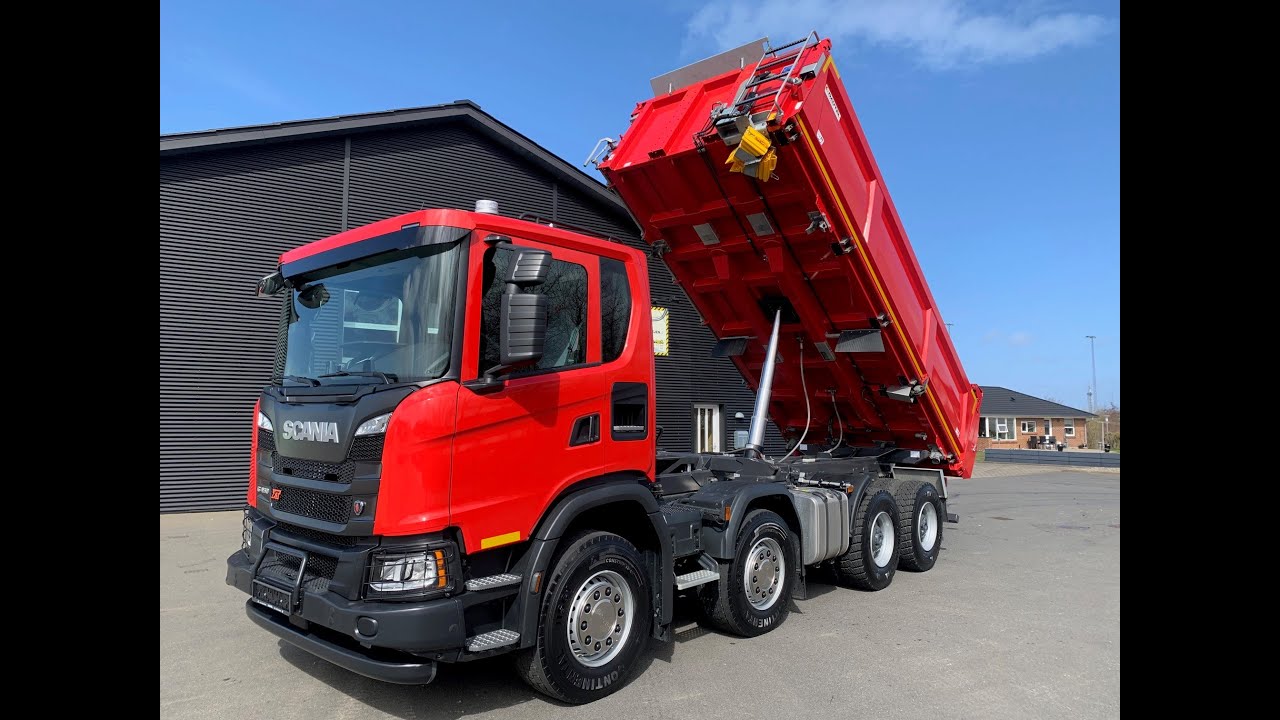 SCANIA G450 8X4 DAUTEL Bordmatic