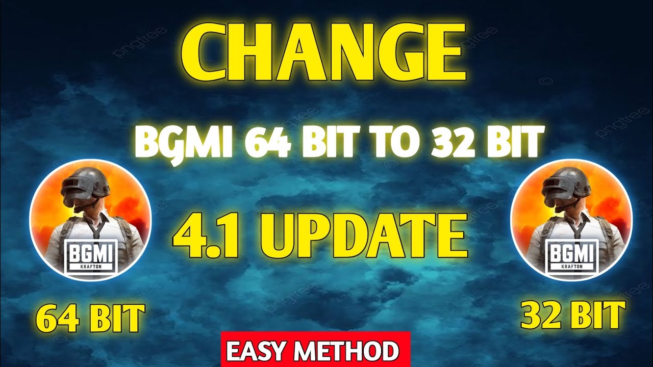 HOW TO CONVERT BGMI 64 BIT TO 32 BIT ANY ANDROID DEVICE EASY METHOD