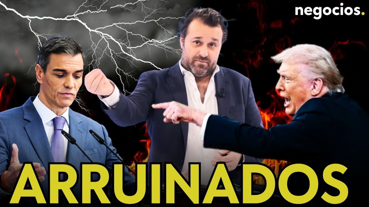 PREPÁRATE: El plan de TRUMP para hundir ESPAÑA. Los sectores que pueden ARRUINARSE con el embargo