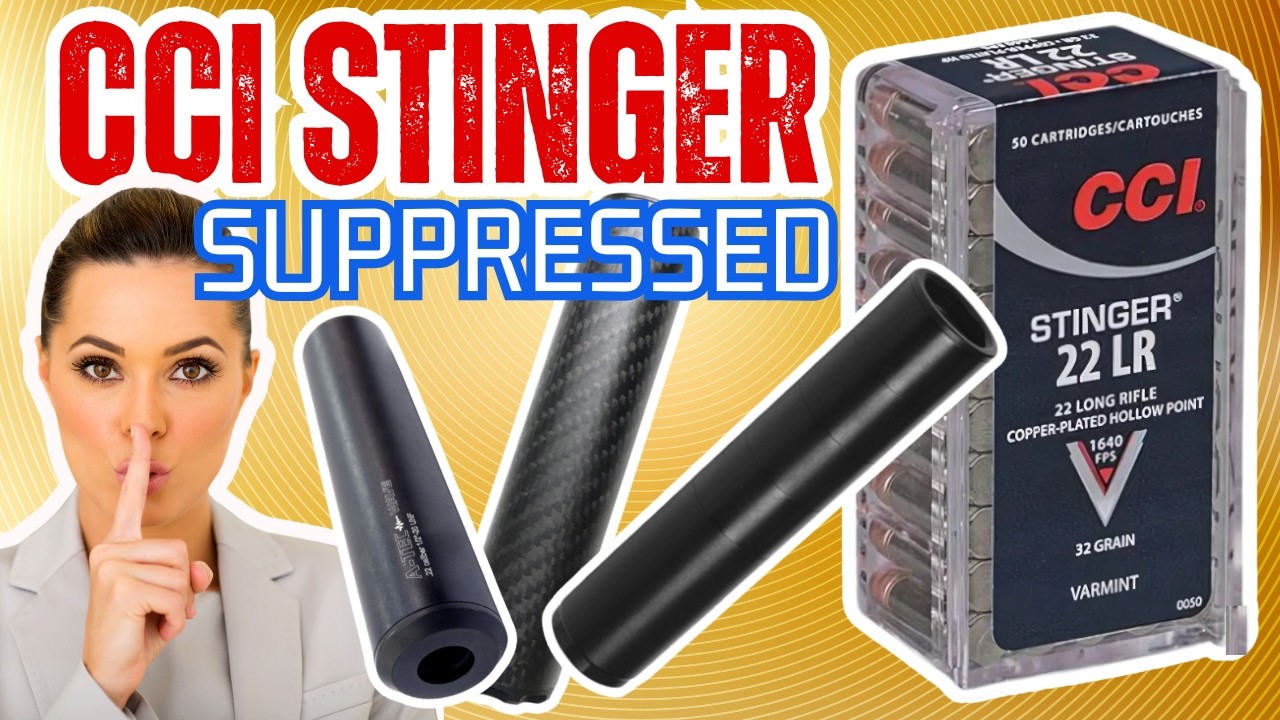 Can You Suppress the CCI STINGER? Testing with B14R and A-Tec CMM-6 Silencers 🇺🇸