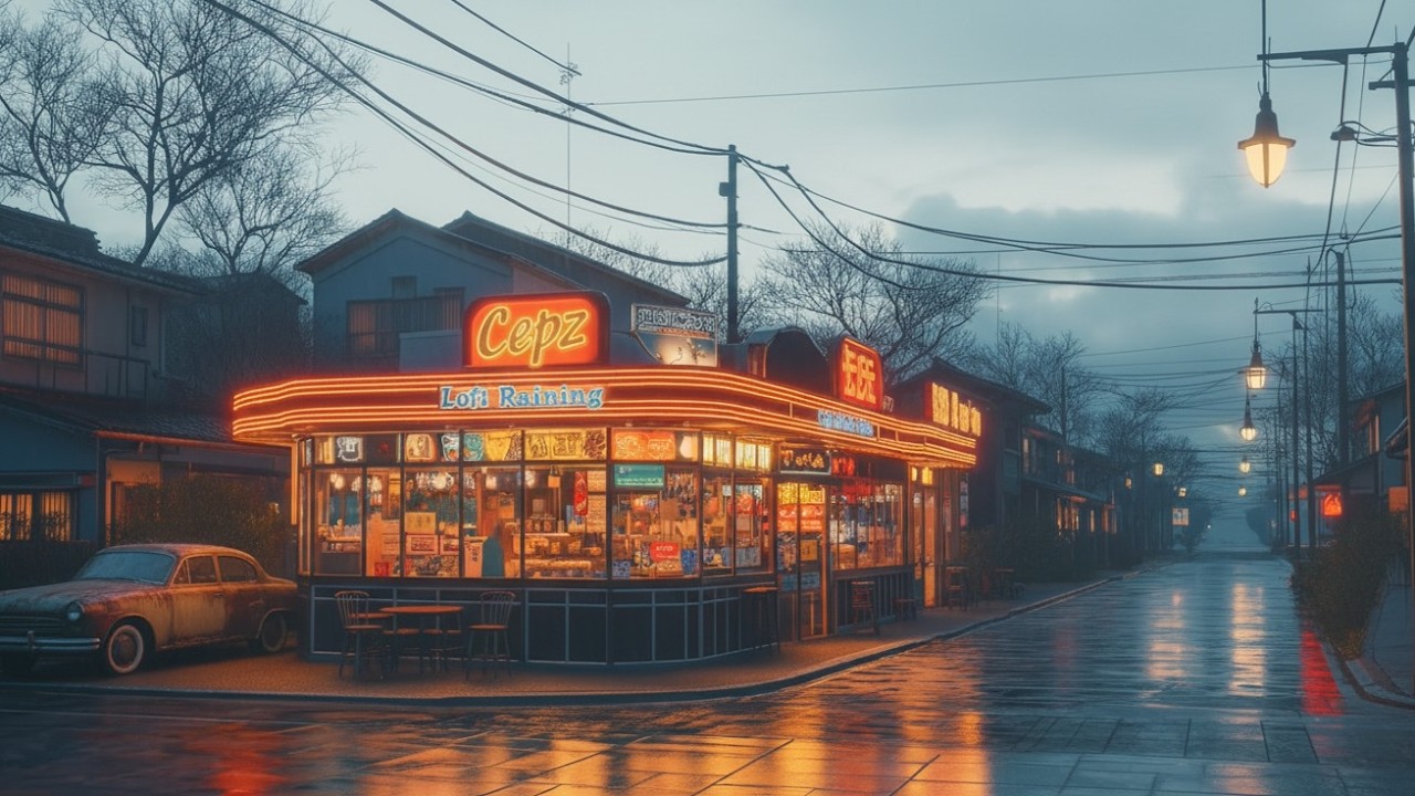 Japanese Rainy Mood 🌧️ Lofi Music for Anxiety & Mental Reset