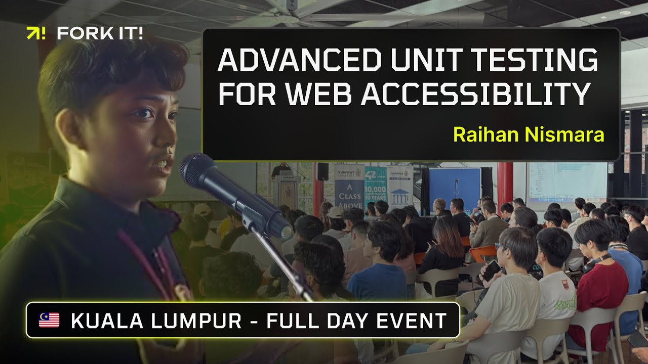 Advanced Unit Testing For Web Accessibility — Raihan Nismara