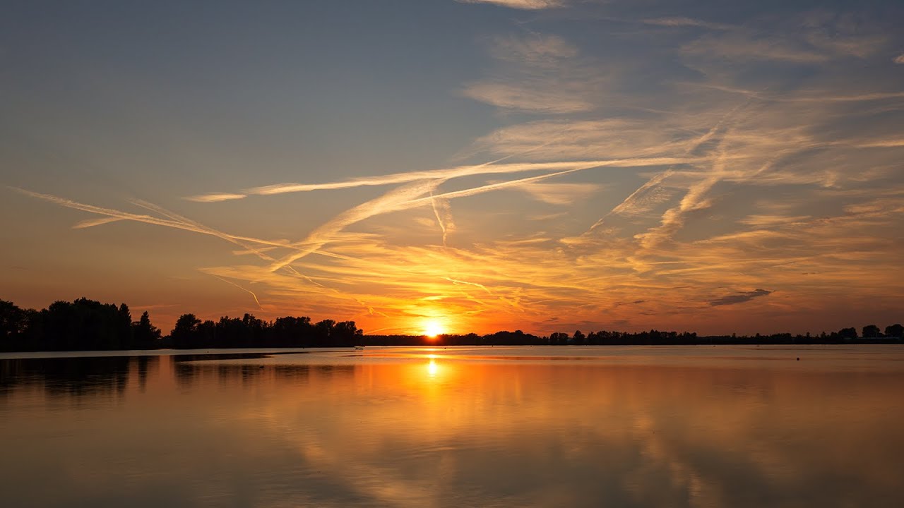 Valkenburgse Meer Sunset Time-Lapse (Valkenburg, Netherlands)